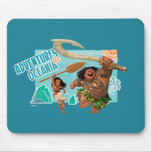 Moana   Adventures In Oceania Mouse Pad