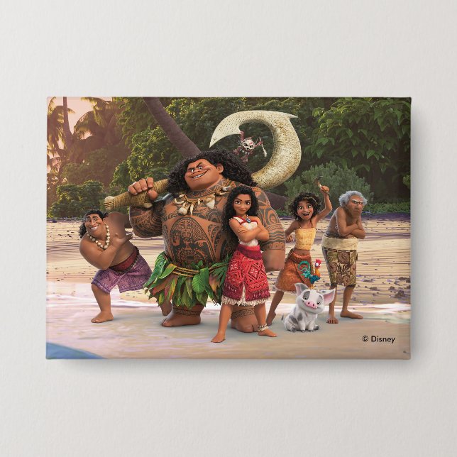 Moana and Crew (Front)