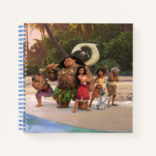 Moana and Crew Notebook