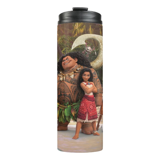 Moana and Crew Thermal Tumbler (Front)