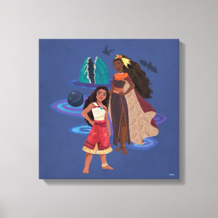 Moana and Matangi Canvas Print