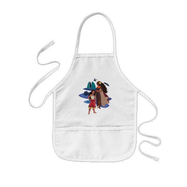 Moana and Matangi Kids Apron (Front)