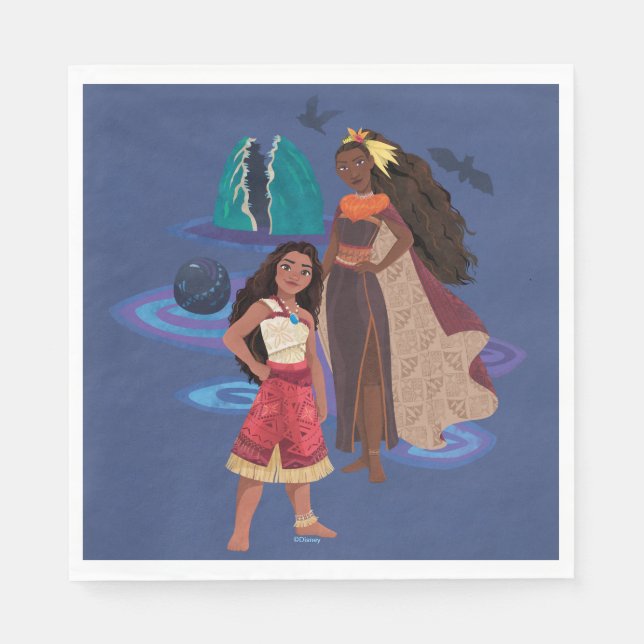Moana and Matangi Napkin (Front)