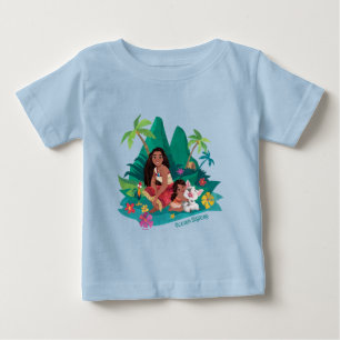 Moana and Simea Ocean Sisters Baby T-Shirt