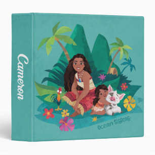 Moana and Simea Ocean Sisters Binder