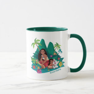 Moana and Simea Ocean Sisters Mug