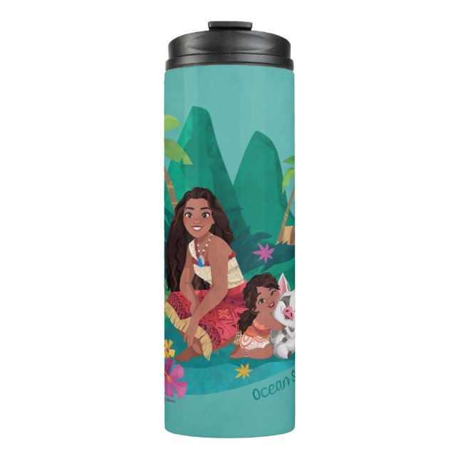 Moana and Simea Ocean Sisters Thermal Tumbler (Front)