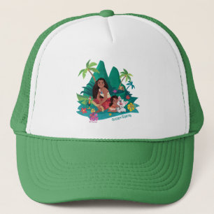 Moana and Simea Ocean Sisters Trucker Hat