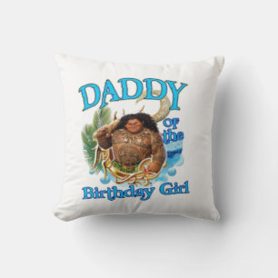 Moana Birthday Shirt, Moana Family Shirts Throw Pillow