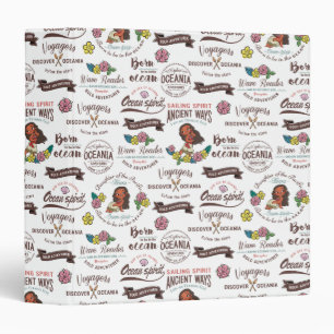 Moana   Bold Adventurer Pattern Binder