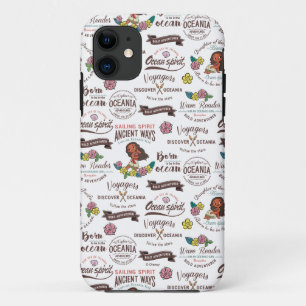 Moana   Bold Adventurer Pattern iPhone 11 Case