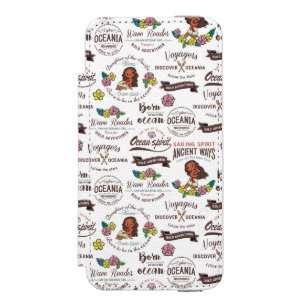 Moana   Bold Adventurer Pattern Incipio Watson™ iPhone 5 Wallet Case