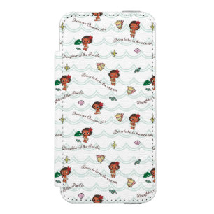 Moana   Born to be in the Ocean Pattern Incipio Watson™ iPhone 5 Wallet Case