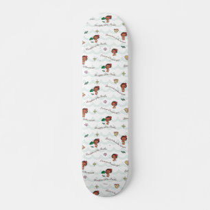 Moana   Born to be in the Ocean Pattern Skateboard