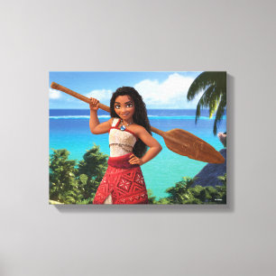 Moana Born to Voyage Canvas Print
