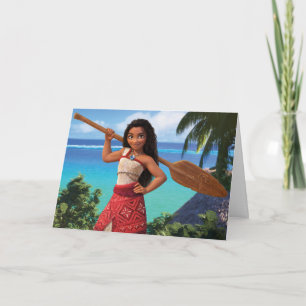 Moana Born to Voyage Card