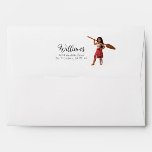 Moana Born to Voyage Envelope