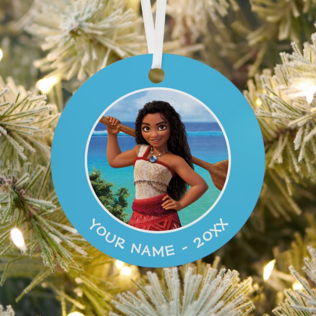 Moana Born to Voyage Metal Ornament (Insitu)