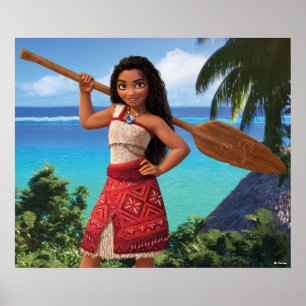 Moana Born to Voyage Poster