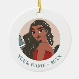 Moana Captured Moment Ceramic Ornament