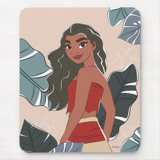 Moana Captured Moment Mouse Pad (Front)