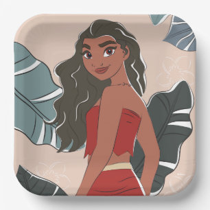 Moana Captured Moment Paper Plate