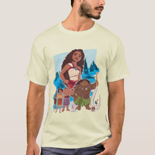 Moana & Crew Sail Beyond the Horizon T-Shirt
