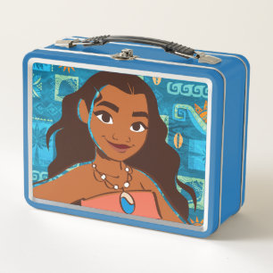 Moana   Daughter Of The Sea Metal Lunch Box