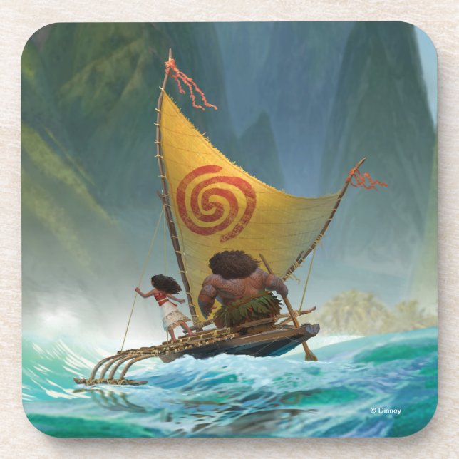 Moana | Discover Oceania Coaster (Front)