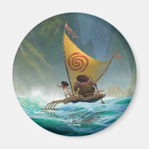 Moana Discover Oceania Magnet