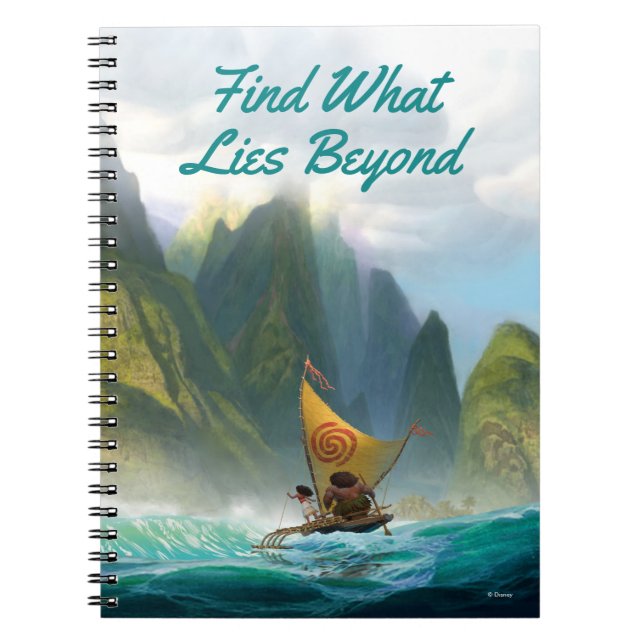 Moana | Discover Oceania Notebook (Front)