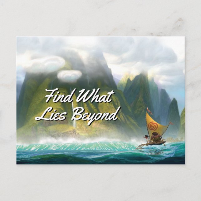Moana | Discover Oceania Postcard (Front)