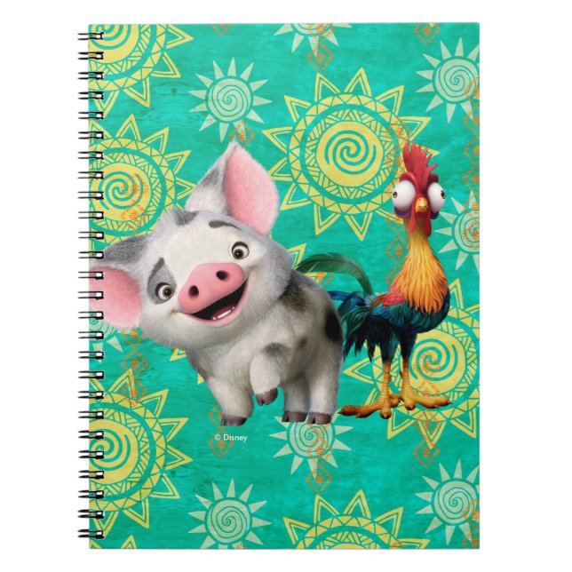 Moana | First Mate & Top Rooster Notebook (Front)