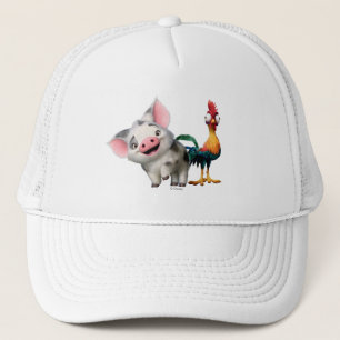 Moana   First Mate & Top Rooster Trucker Hat