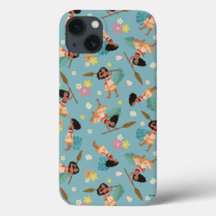 Moana   Floral Pattern iPhone 13 Case