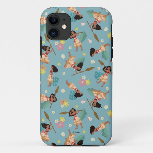 Moana | Floral Pattern Case-Mate iPhone Case (Back)