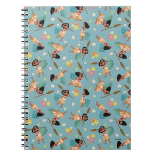 Moana   Floral Pattern Notebook