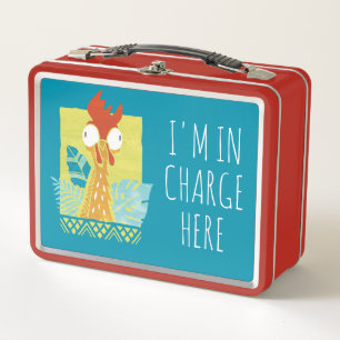 Moana   Heihei - I'm In Charge Here Metal Lunch Box