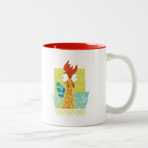 Moana Heihei - I'm In Charge Here Two-Tone Coffee Mug