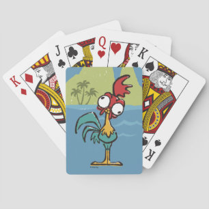 Moana   Heihei - Very Important Rooster Playing Cards