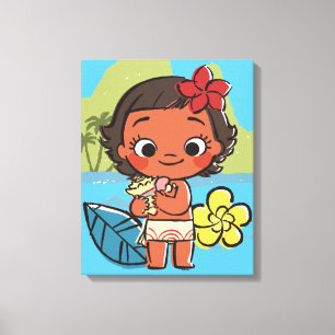 Moana   Island Daughter Canvas Print