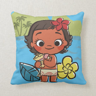 Moana   Island Daughter Throw Pillow