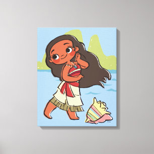 Moana   Island Girl Canvas Print