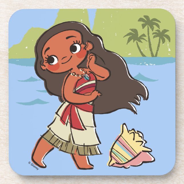 Moana | Island Girl Coaster (Front)