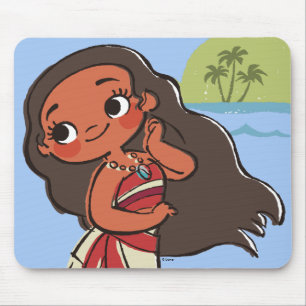 Moana Island Girl Mouse Pad