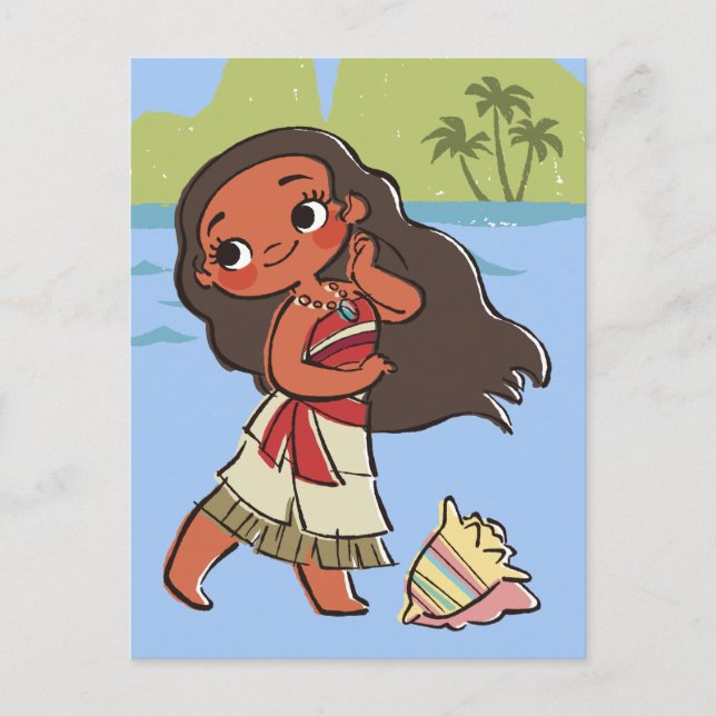 Moana | Island Girl Postcard (Front)