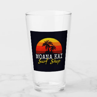Moana Kai Surf Shop Glass Tumbler