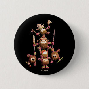 Moana   Kakamora - Coconut Pirates 2 Inch Round Button