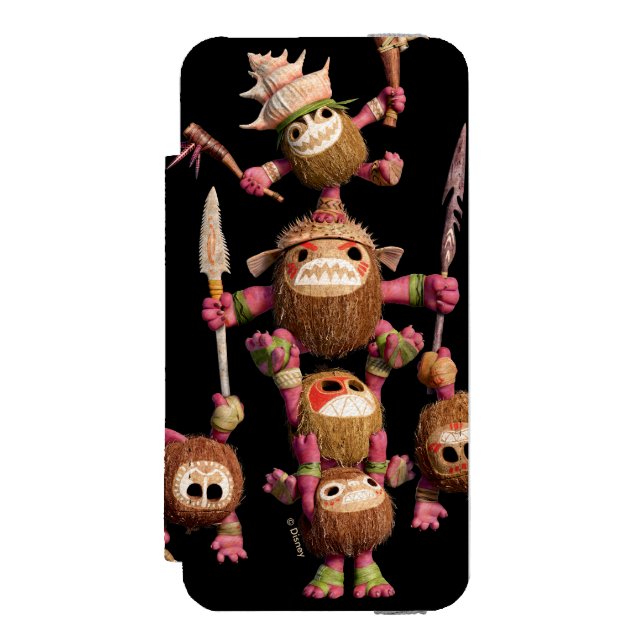 Moana | Kakamora - Coconut Pirates Incipio iPhone Wallet Case (Folio Front)