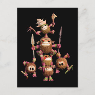 Moana   Kakamora - Coconut Pirates Postcard